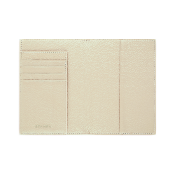 Cream Passport Holder