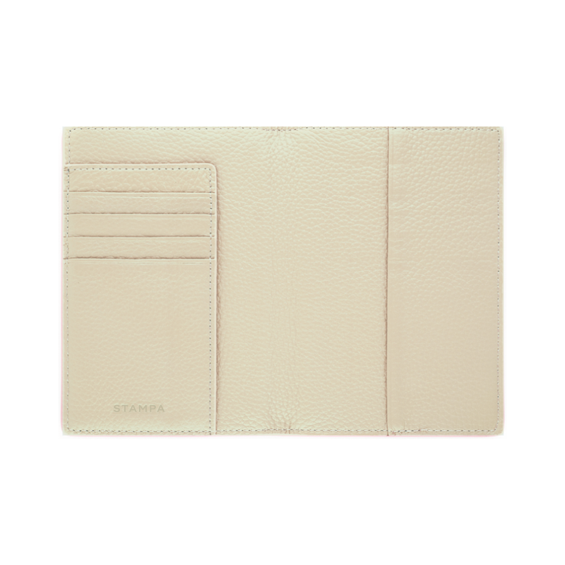 Cream Passport Holder