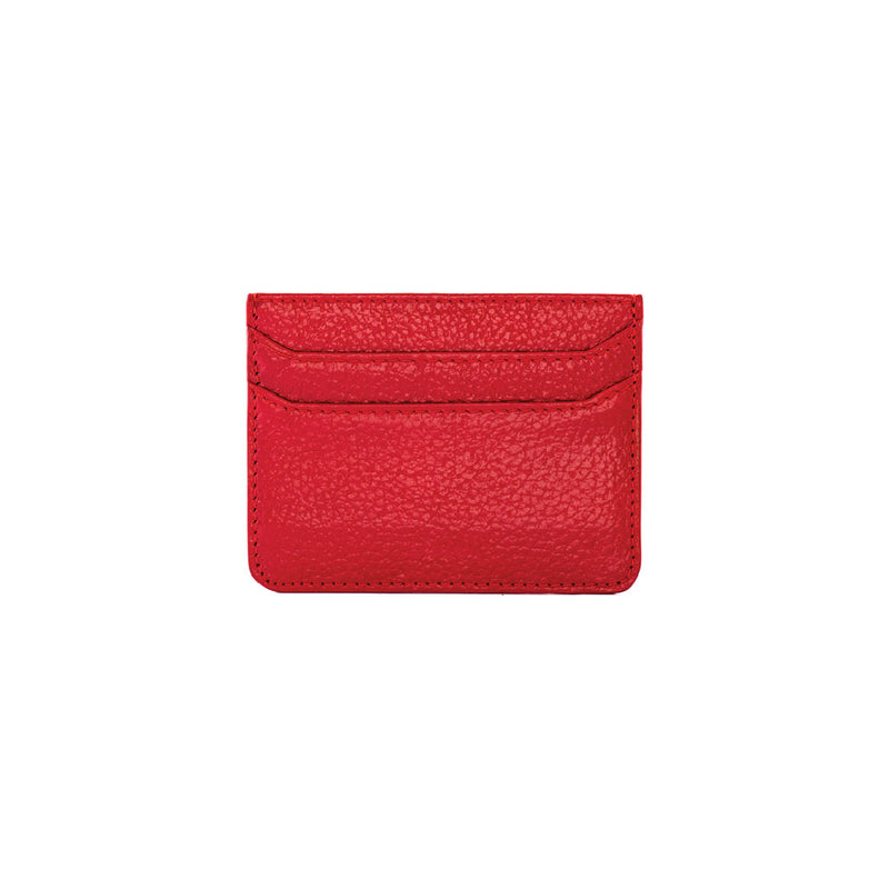 Return to Tiffany™ Small Zip Wallet in Hibiscus Red Leather | Tiffany & Co.