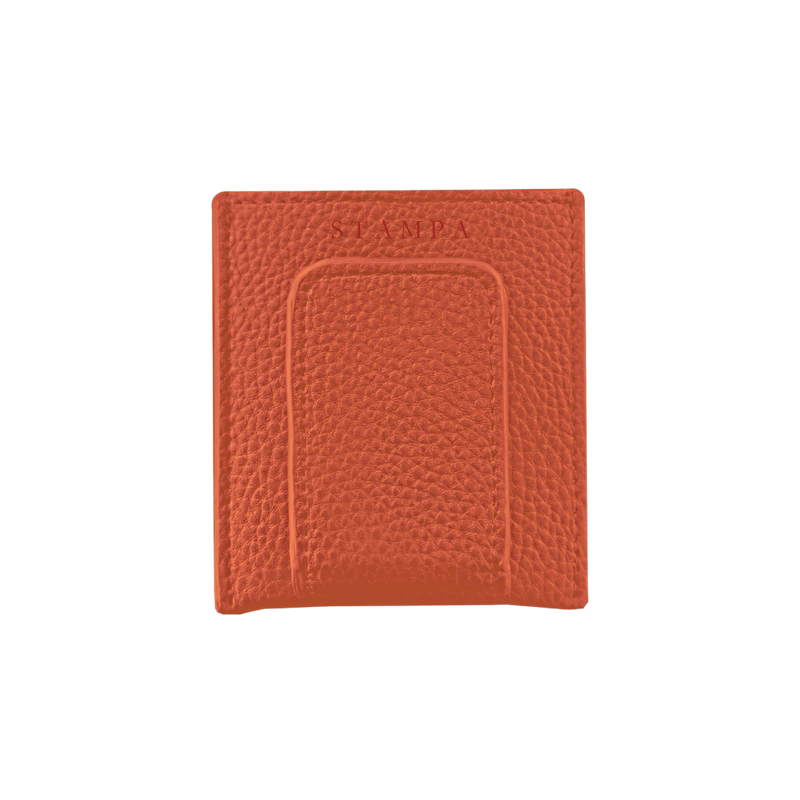 Orange Money Clip Card Holder - STAMPA